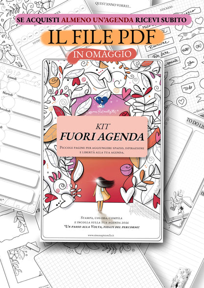BUNDLE AGENDA + CALENDARIO DA PARETE 2026 - Color Terra