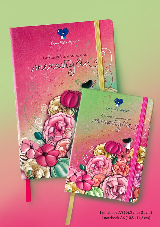 Bundle 2 Notebook (A5 e A6)- Meraviglia
