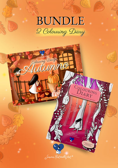 BUNDLE 2 Colouring Diary