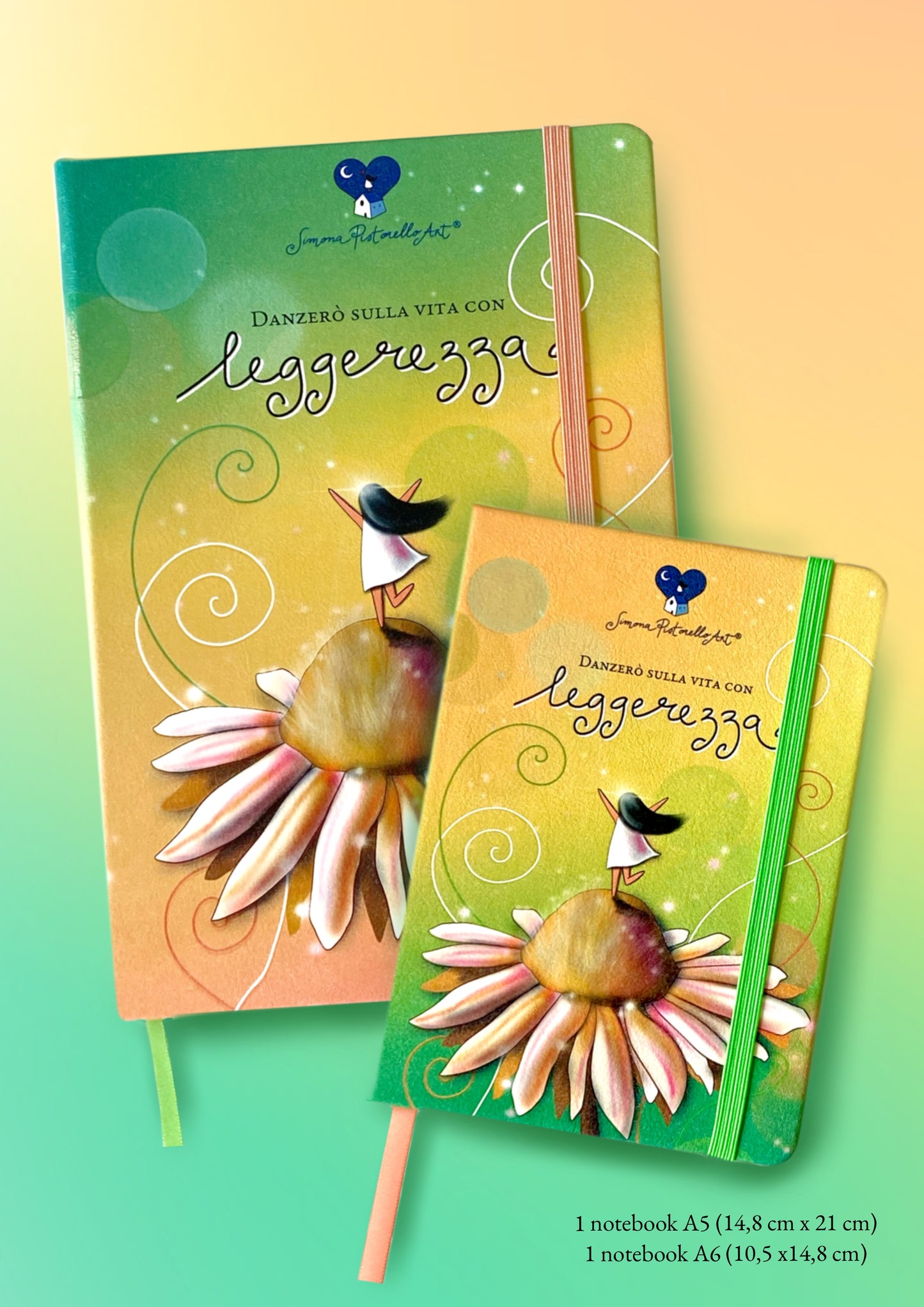 Bundle 2 Notebook (A5 e A6) - Leggerezza