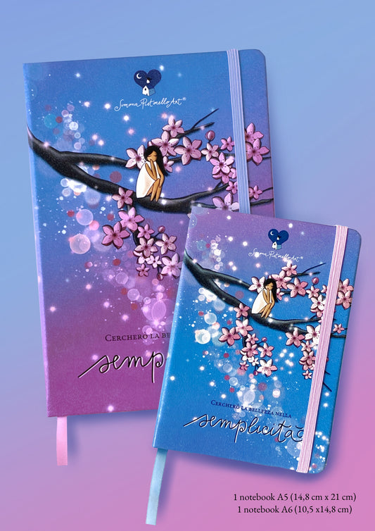Bundle 2 Notebook (A5 e A6) - Semplicità