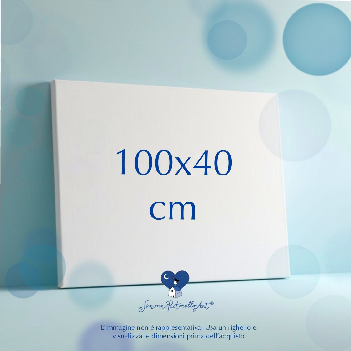 Dipinto personalizzato 100x40 cm