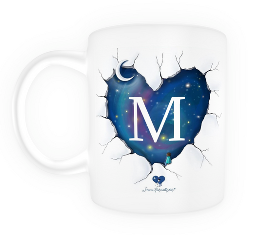Tazza Amore LUI - personalizzabile con iniziale