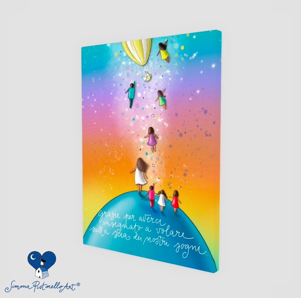 Insegnanti- con figura insegnante personalizzabile (vari colori)