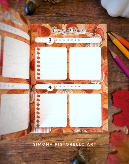 Planner d'Autunno - mensile (da settembre a novembre) - perpetuo