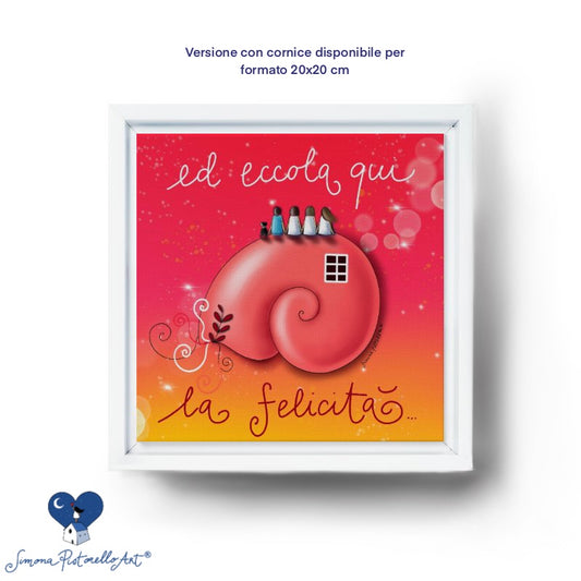 Ed eccola qui la Felicità - personaggi personalizzabili