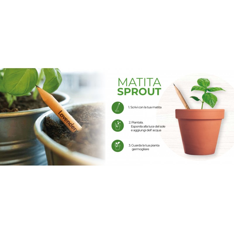 Matita Sprout - Piantabile - Girasole