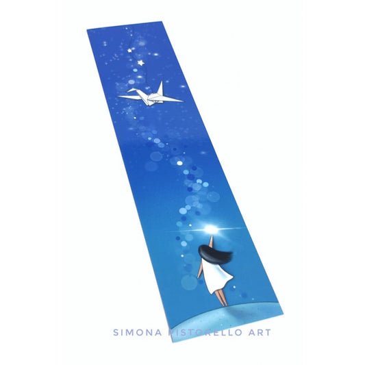 Segnalibro Origami Gru