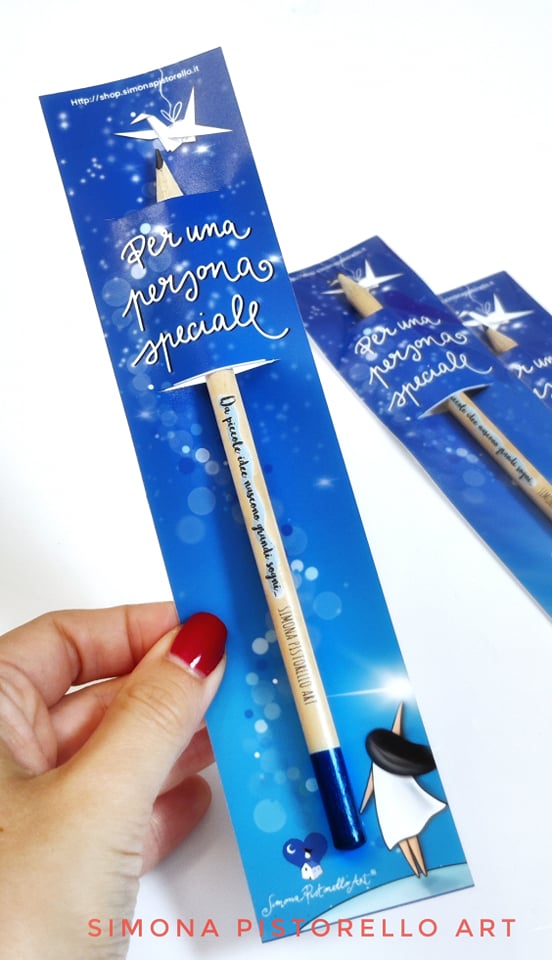 Matita "Da piccole idee nascono grandi sogni"