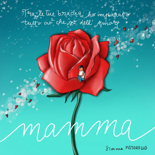 Stampa d'Arte MAMMA versione bimbo