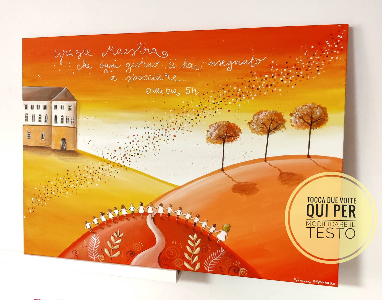 Dipinto INSEGNANTI 2 - personaggi personalizzabili