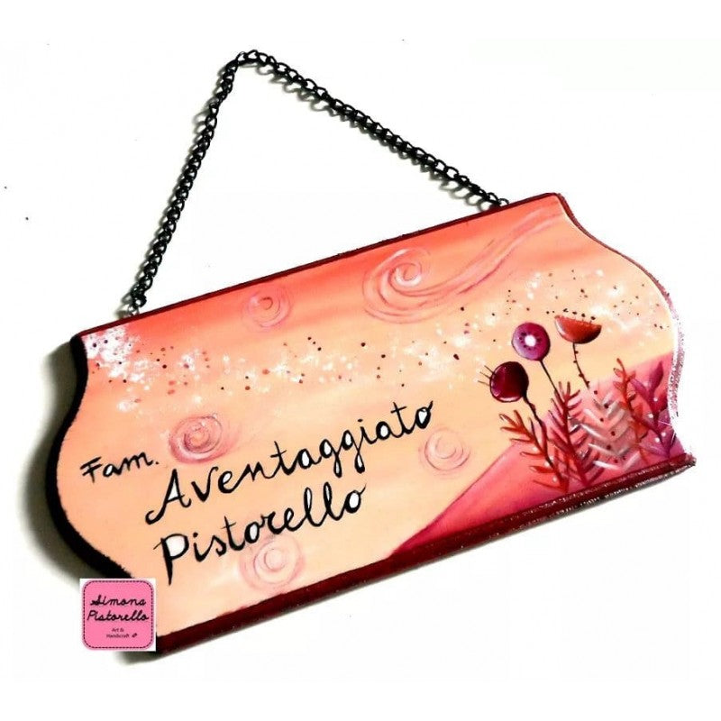 Targhetta fuoriporta personalizzata