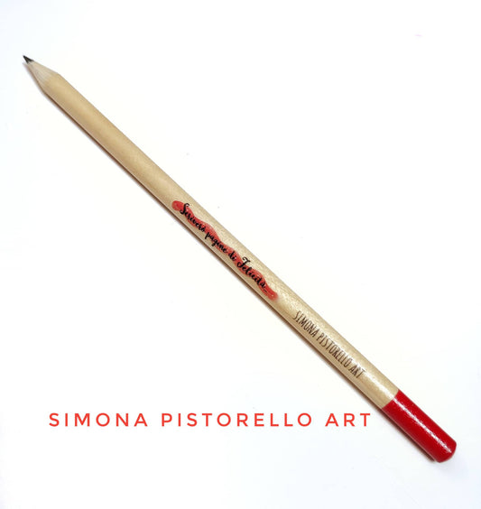 Matita "Scriverò pagine di Felicità