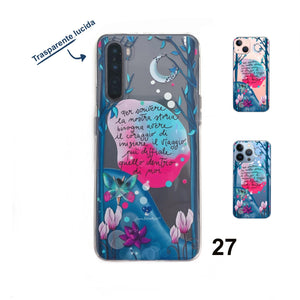 Cover per telefono flessibile 27 - TRASPARENTE LUCIDA