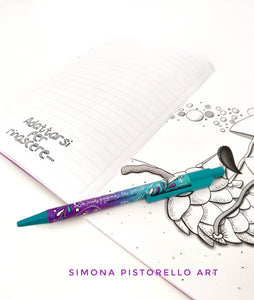 Colouring Diary Pensieri e Colori - con penna in omaggio