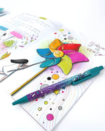Carica l&#39;immagine nel visualizzatore di Gallery, Colouring Diary Pensieri e Colori - con penna in omaggio
