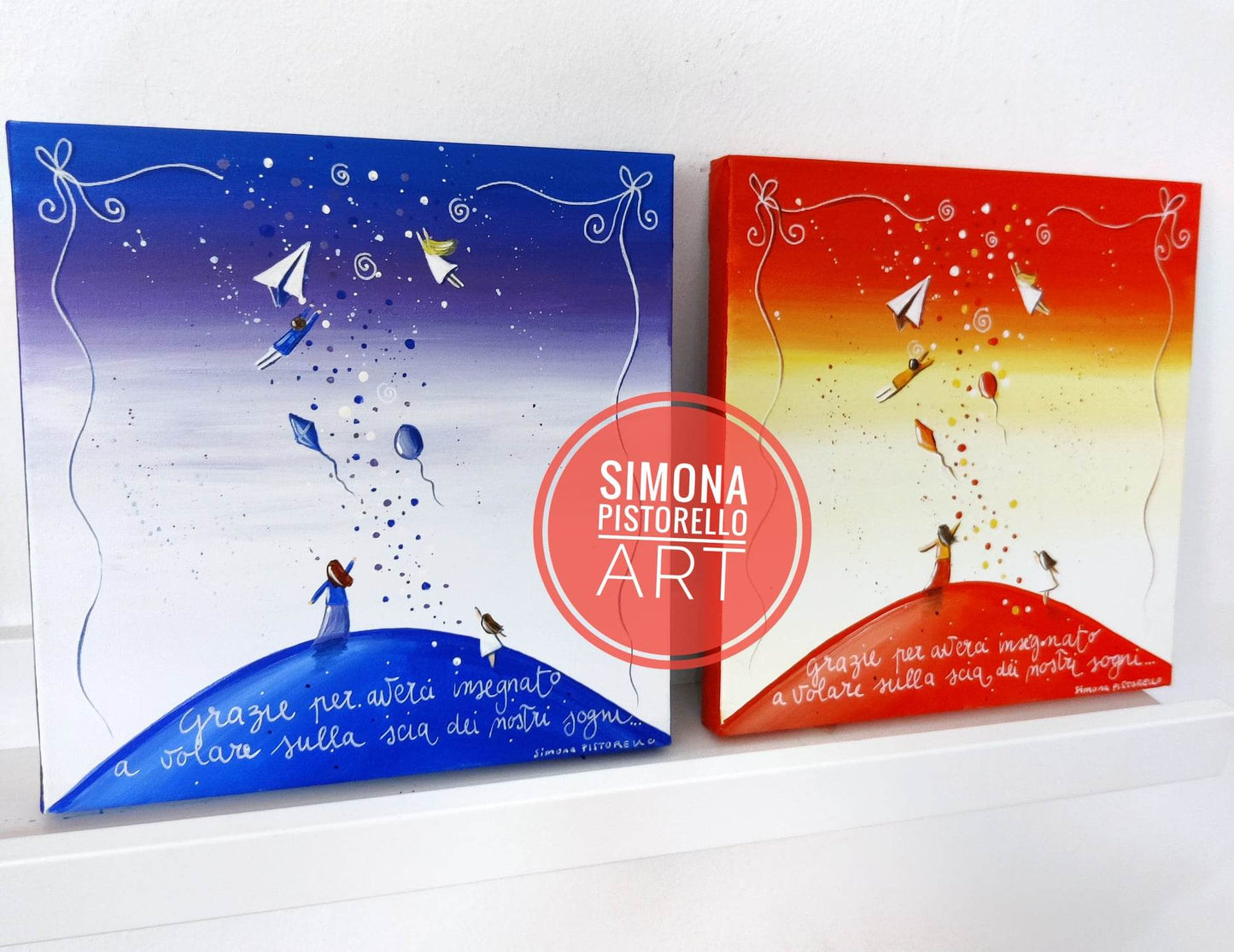 Dipinto INSEGNANTI 6  - personaggi personalizzabili