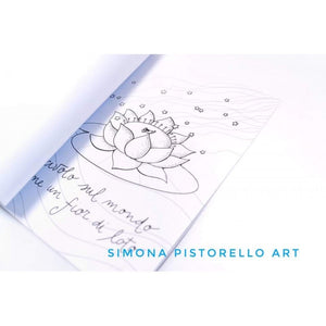 Libro da colorare “Coloriamo con Simona Pistorello Art"
