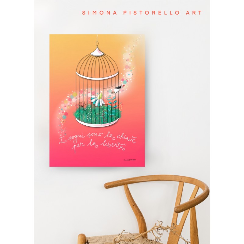 Poster Libertà 50x70 cm