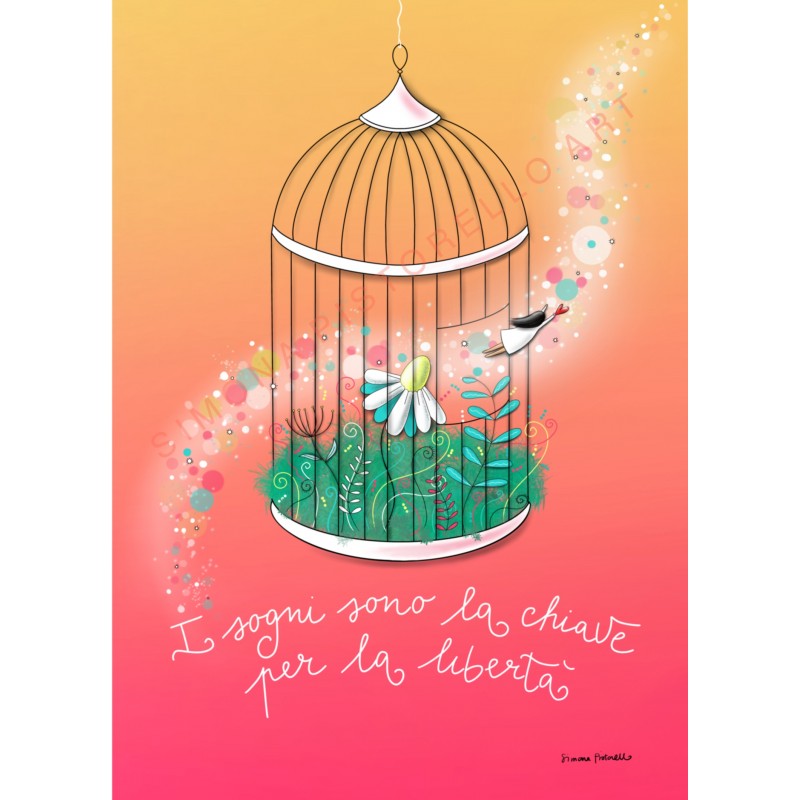 Poster Libertà 50x70 cm