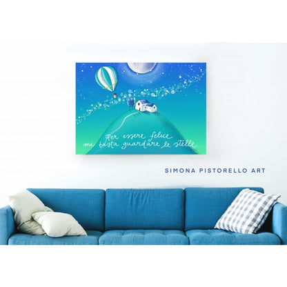 Poster Mongolfiera 50x70 cm