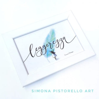 Stampa 14 LEGGEREZZA formato A6