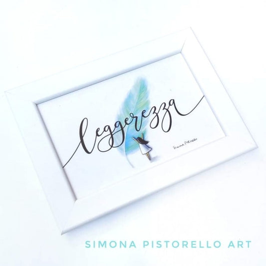 Stampa 14 LEGGEREZZA formato A6