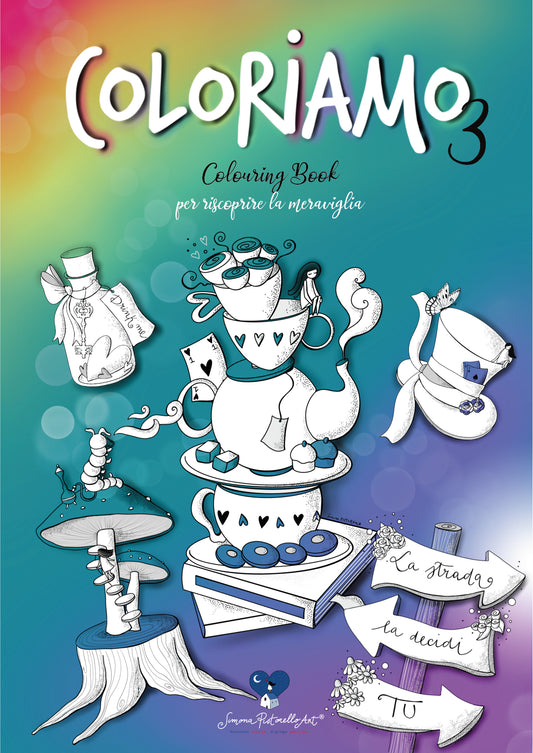 Coloriamo 3 con Simona Pistorello Art - File con 10 PDF da stampare