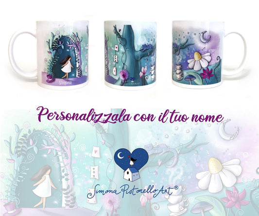 Tazza delle Meraviglie - personalizzabile con nome