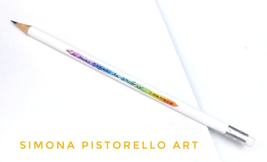 Matita bianca "La mia pagina la scrivo io"