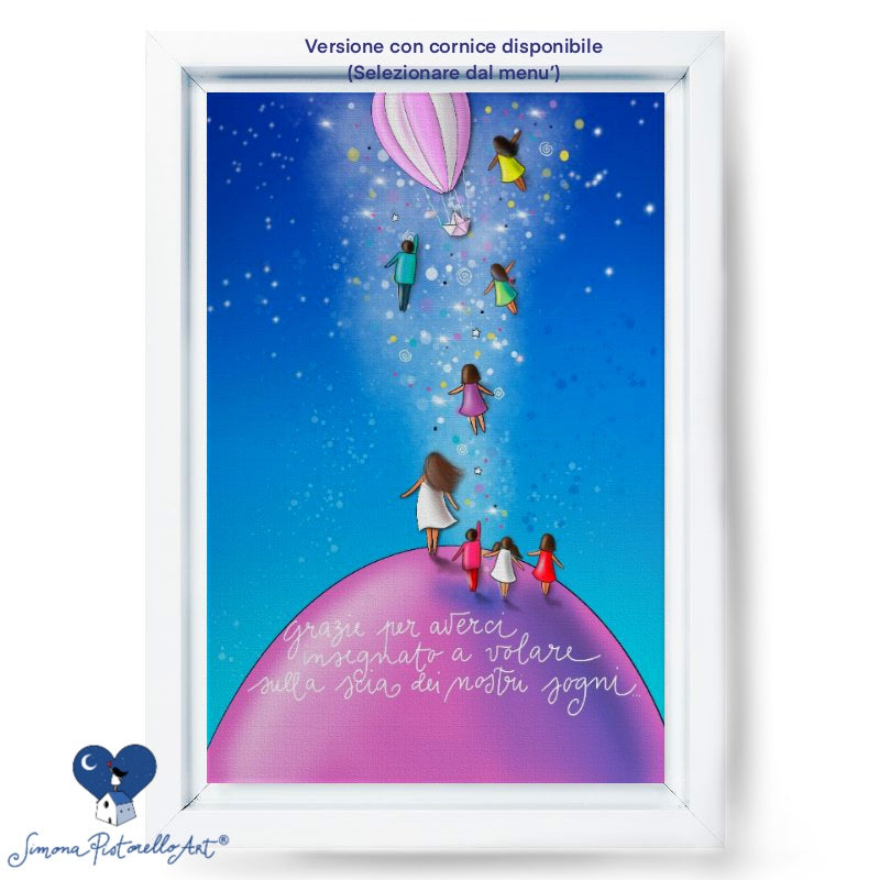 Insegnanti- con figura insegnante personalizzabile (vari colori)